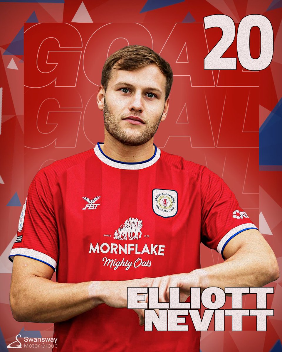 GOOOOAAALLLLL!!!!

[1-1] #CreweAlex