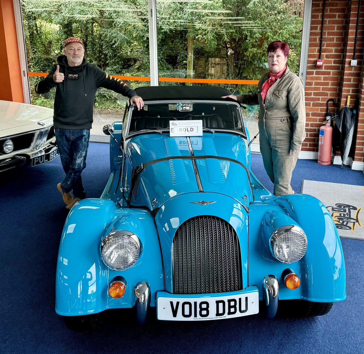 Winter Blues...Never ! This is Miami Blue 💙

Thank you for your business Kim & Elaine and welcome to Morgan motoring.

#sold #morganmotorcompany #morgancars #morganplus4 #porschemiamiblue #morganadventure #handbuilt #madeinbritain #britishclassic #nutleysportsprestige