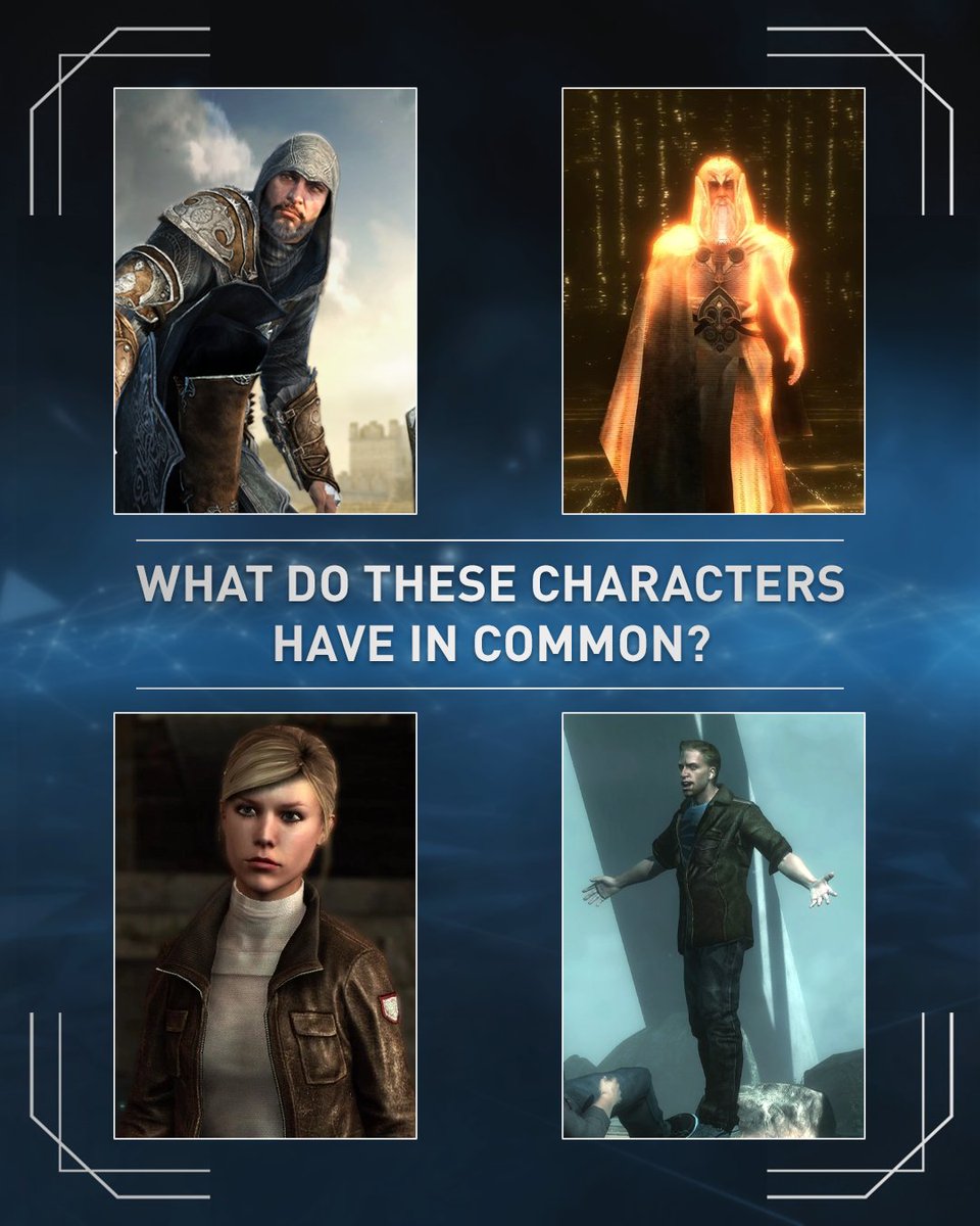Four iconic characters. Can you guess their connection? #AssassinsCreed