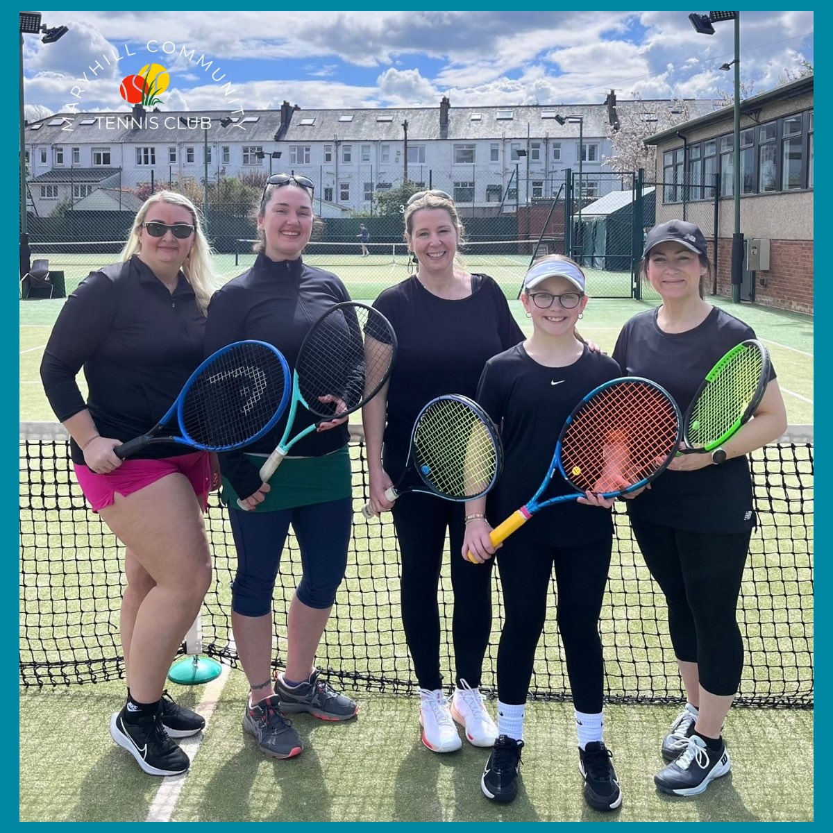 Well done to our W1 team (not all pictured) 🫶. 
A 3-6 WIN against Rutherglen W6 in the Summer league. 
Lots of fabulous tennis & competitive games for all. 🙌⭐️👏🎾.
Great job team!
#teammctc
#growingthegame
#maryhilltennis