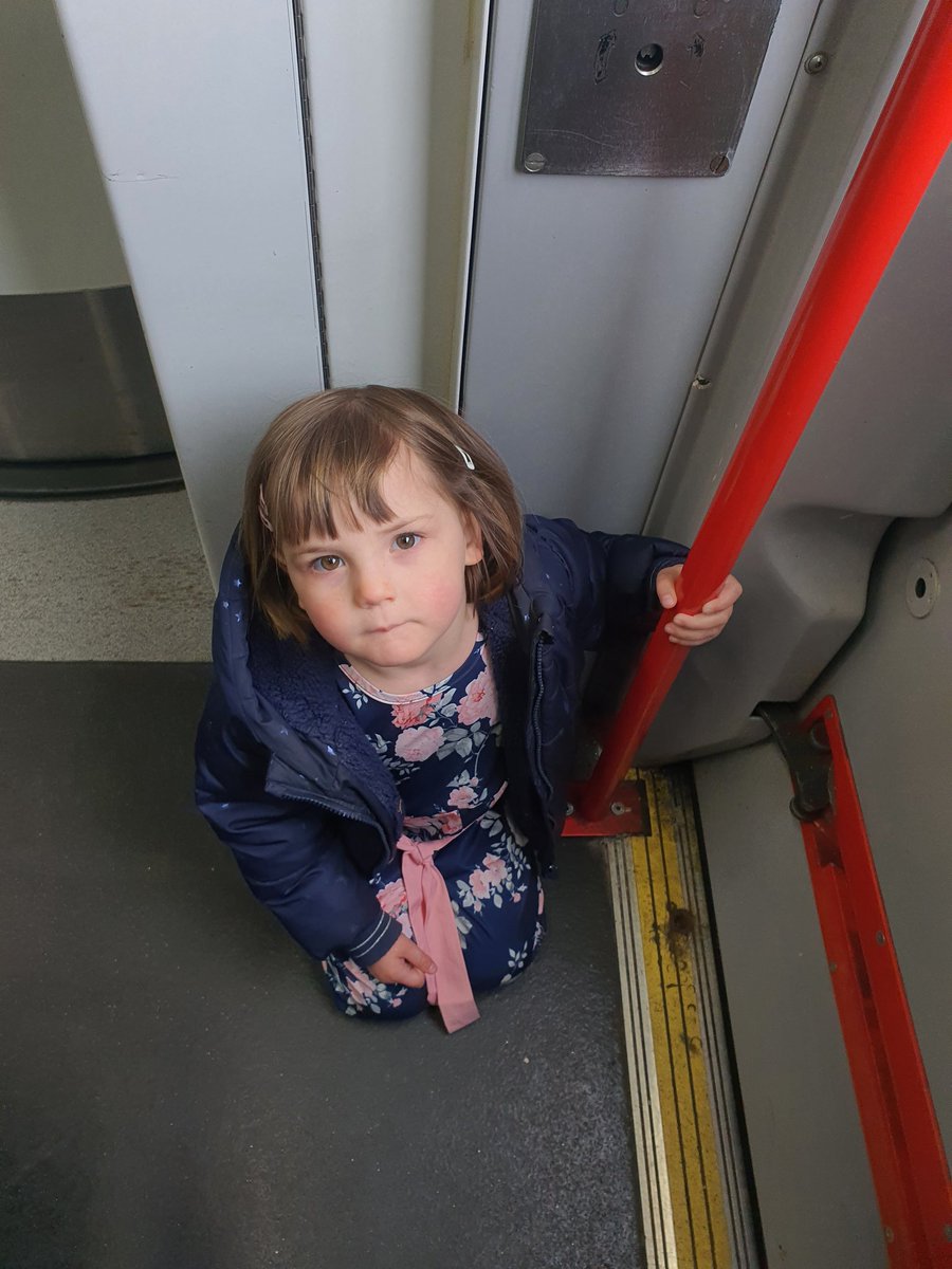 EmmaTheScout198's tweet photo. @tfwrail - 2 carriages on a Saturday a'noon train to Bangor... crazy! All those who willing to push, to have their beers sat down,get a seat,those who need one such as my 3 year old get the floor by the loo &amp; no help at all from staff on the platform getting a pram on the train! https://t.co/Amf1xPVAWx