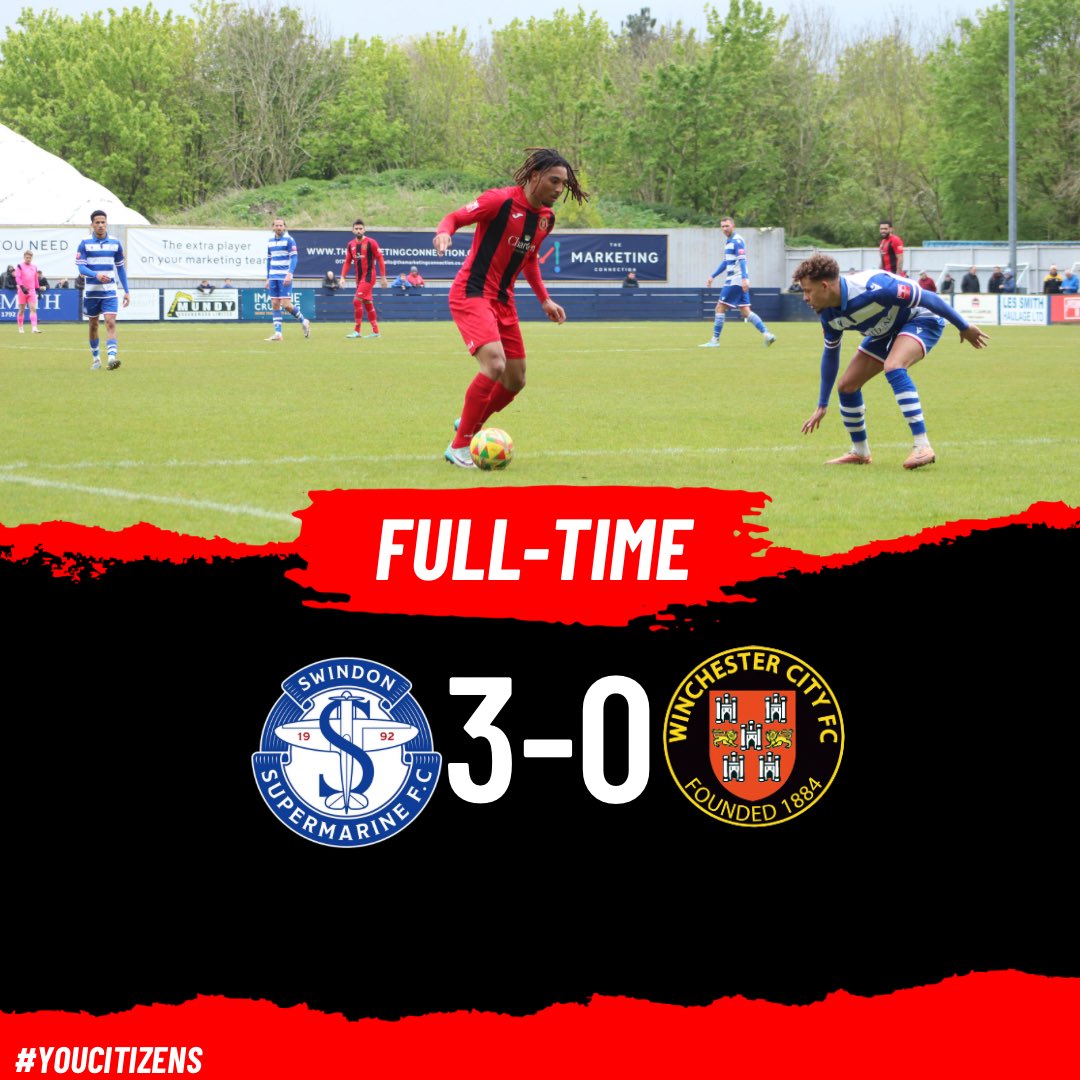 Unfortunately, our final game of the season ends in defeat. 🔴⚫️ #youcitizens