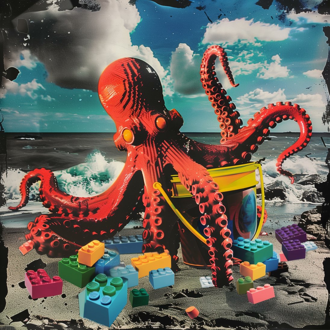 Parable2024's tweet image. April 27th.

Rare Lego octopus emerges from the Cornish sea.