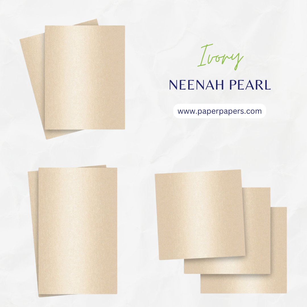 Have you seen all the colors of #Neenah #Pearl? They are beautiful and easy to work with. Make sure to check out all the #metallicpaper of Neenah Pearl.

#NeenahPearl:

paperpapers.com/shop-by-brand/…

#metallic #shimmer #shimmerpaper #creativelife #diyart #artsandcrafts #paperart