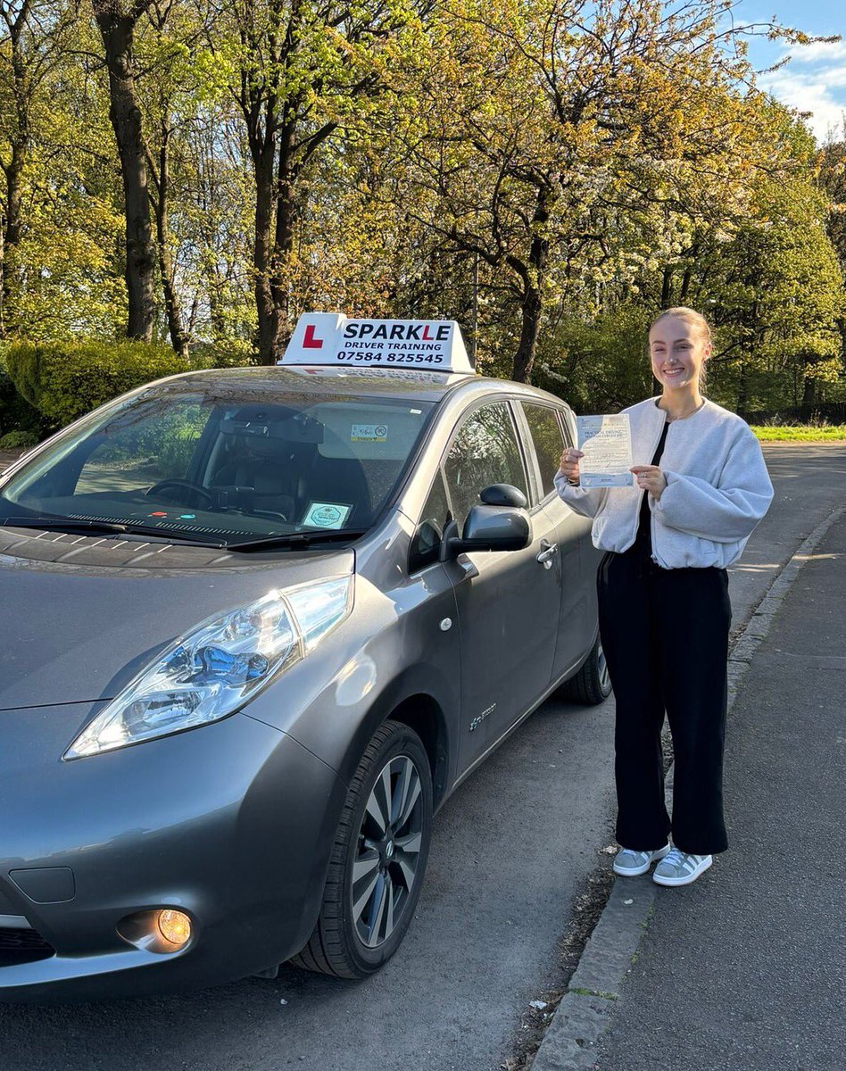 🚨Pass Alert🚨

Congratulations to Rachel Moan who easily passed her driving test today at Shieldhall Test Centre in Glasgow. 

Rachel learned to drive with the help of Karen MacDonald, who can be contacted directly on 07832 375900 to book in for lessons.