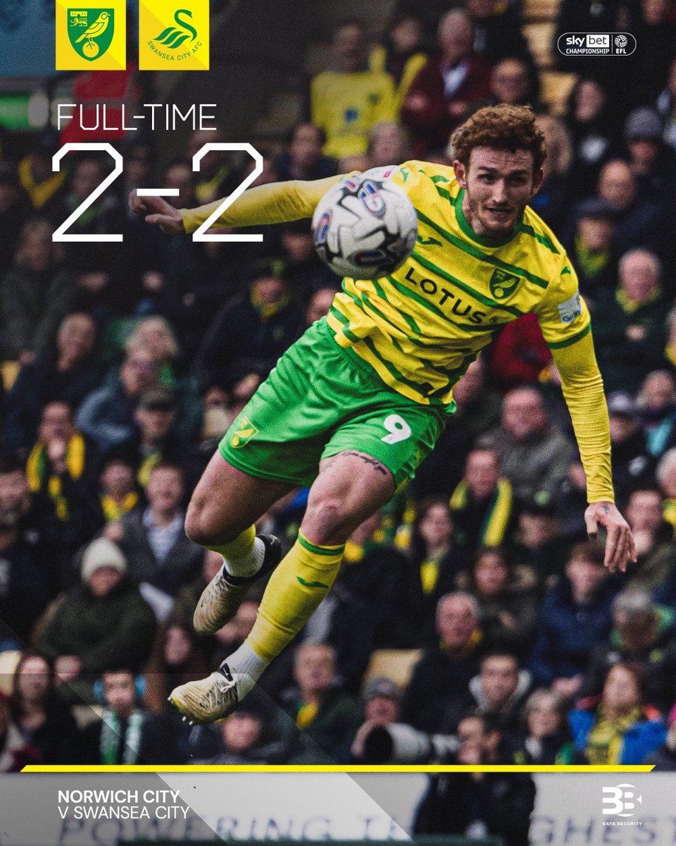 NorwichCityFC's tweet photo. It ends level. https://t.co/irpYbh2PpP