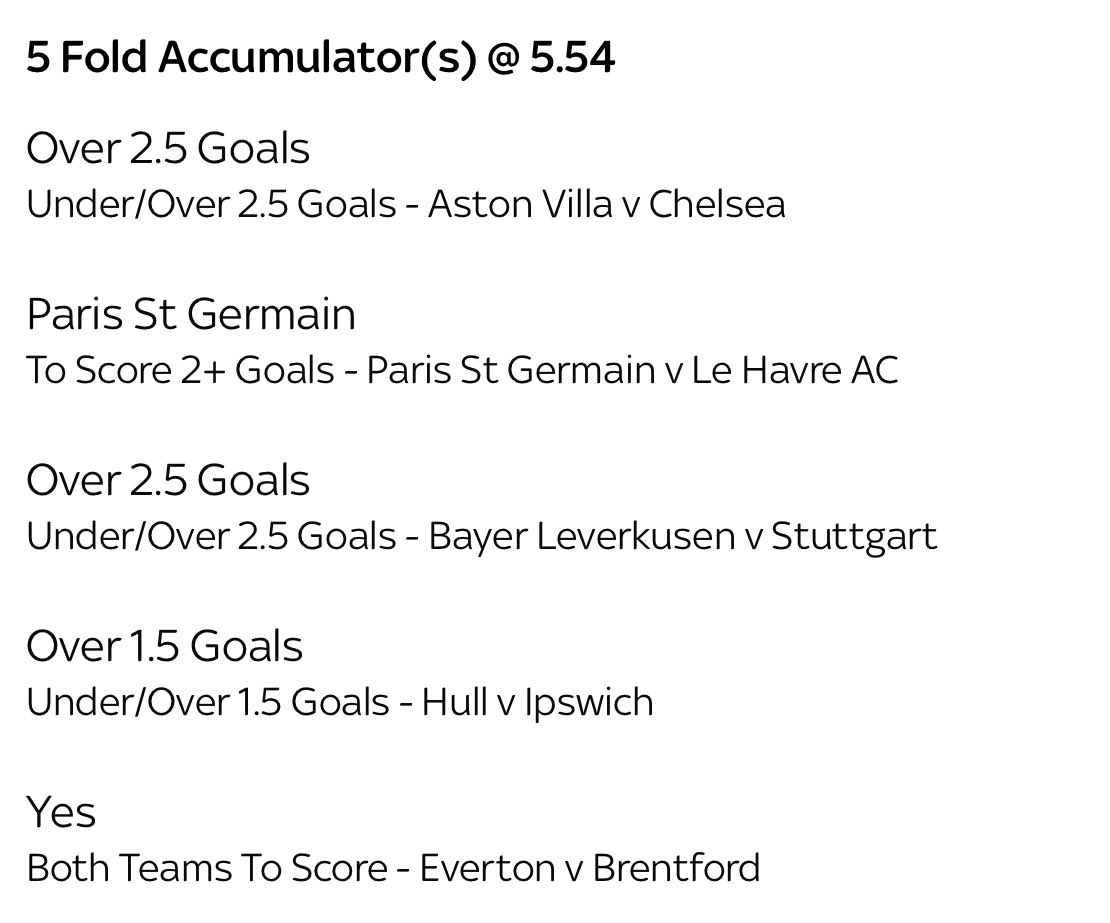 EVENING ACCA!🤴🏽💥 Who’s joining us?👀