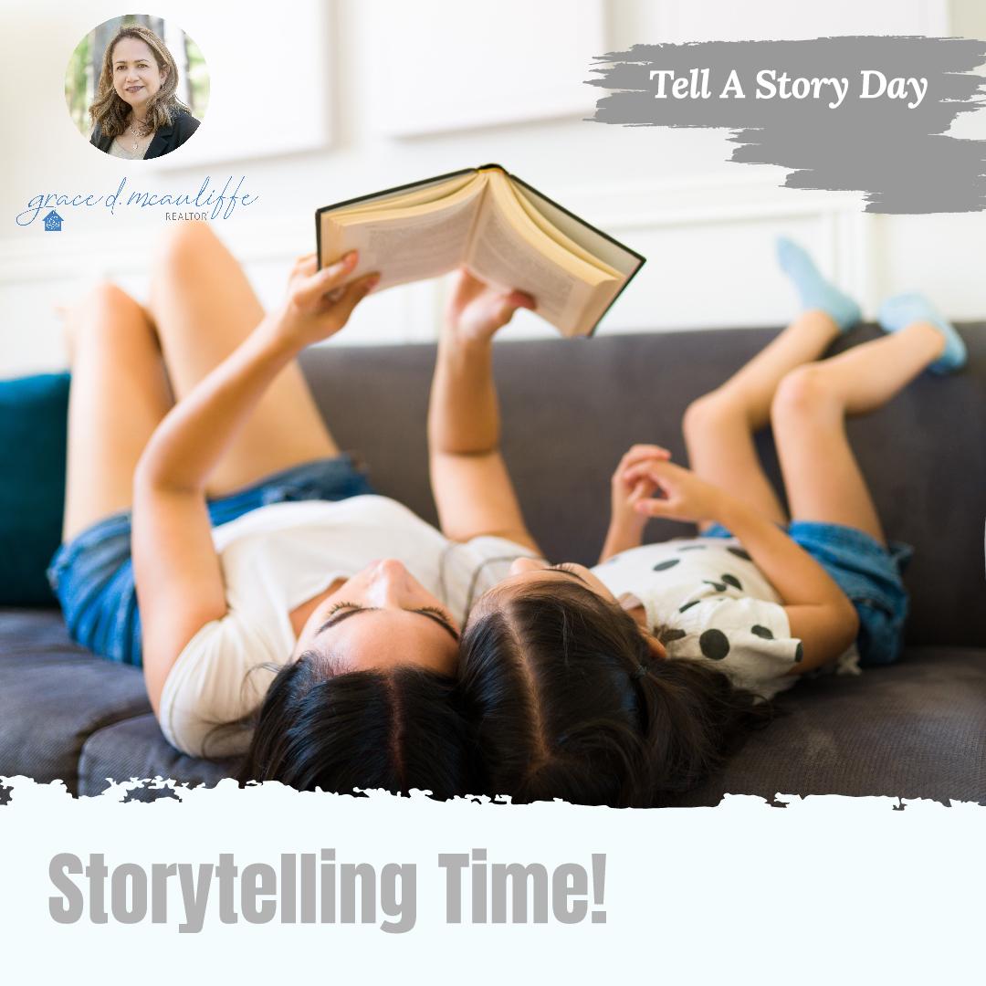 Everybody has a story to tell. Let’s have some fun... Comment with the first story you think of! No cheating! #tellastoryday #storytime #storytelling