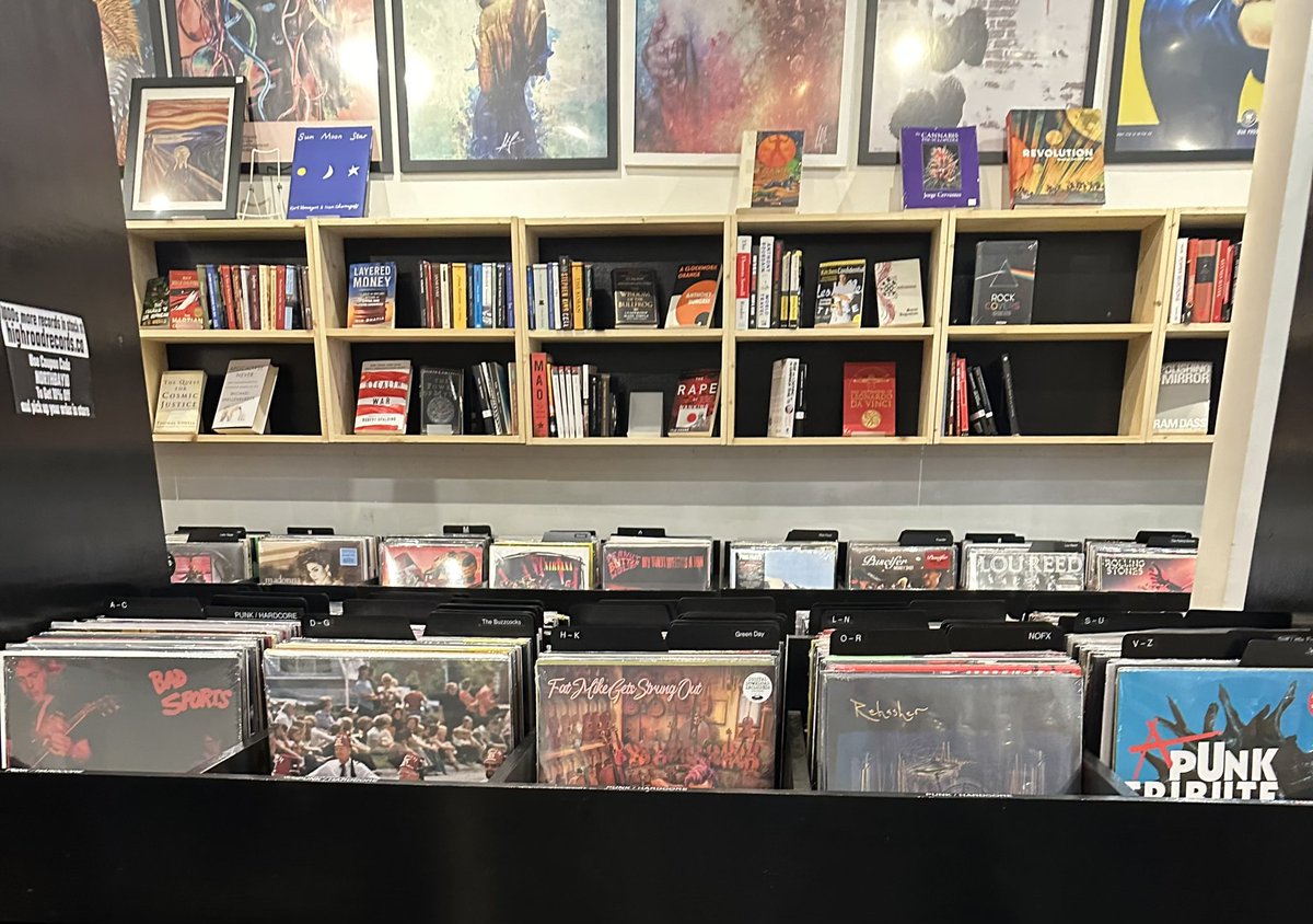 If you’re in #NorthBay #Ontario you’ll want to check out @HiRdRecords in the downtown area. They’re featured today in #RecordStoreCorner because of their amazing selection of new and used vinyl and passionate customer service. If you pop in, be sure to let them know #RSDC sent