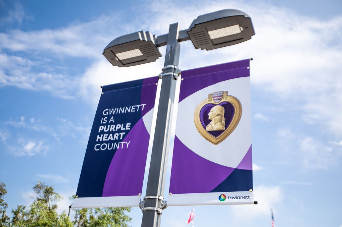 Did you know that Gwinnett is a Purple Heart County? To show our gratitude for the men and women who were wounded or killed in defense of our country, we offer various discounts and free services to Purple Heart recipients. Learn more by visiting GwinnettOneStop.com.