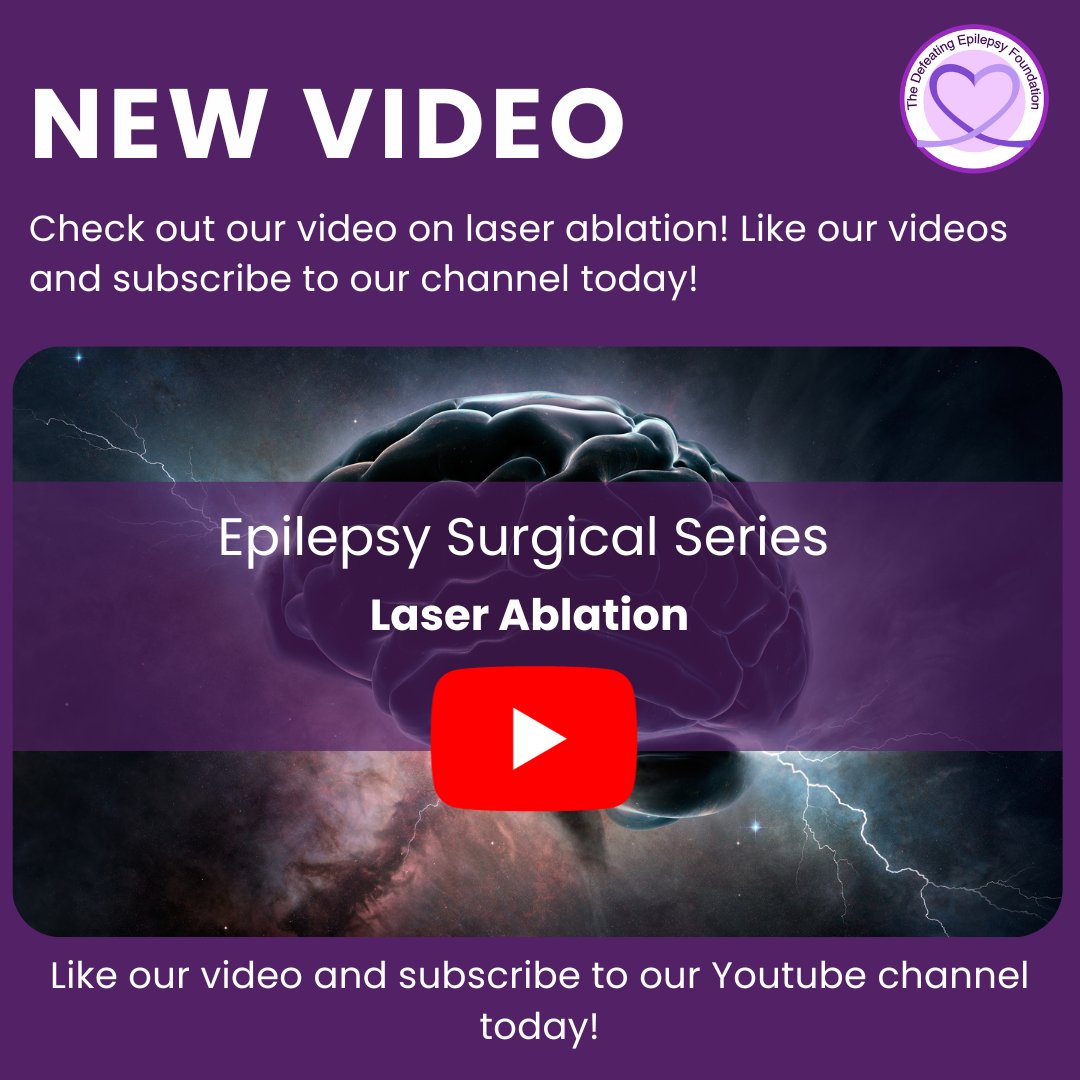 Check out our video on laser ablation! Like our videos and subscribe to our channel today!

YouTube link: youtu.be/rCIpMlKGxFo

#defeatepilepsy #neurosurgery #laserablation #seizures #epilepsy
