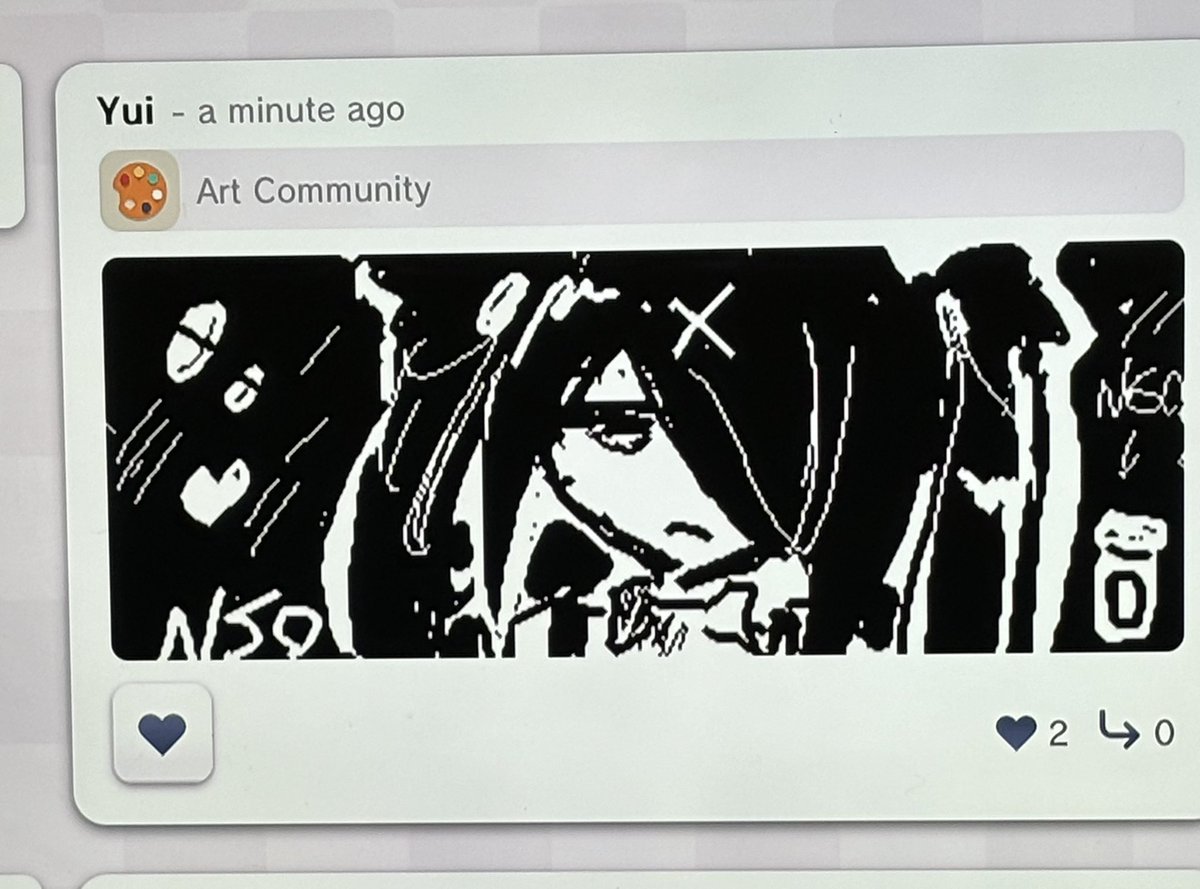 Doodling on Miiverse is so gas