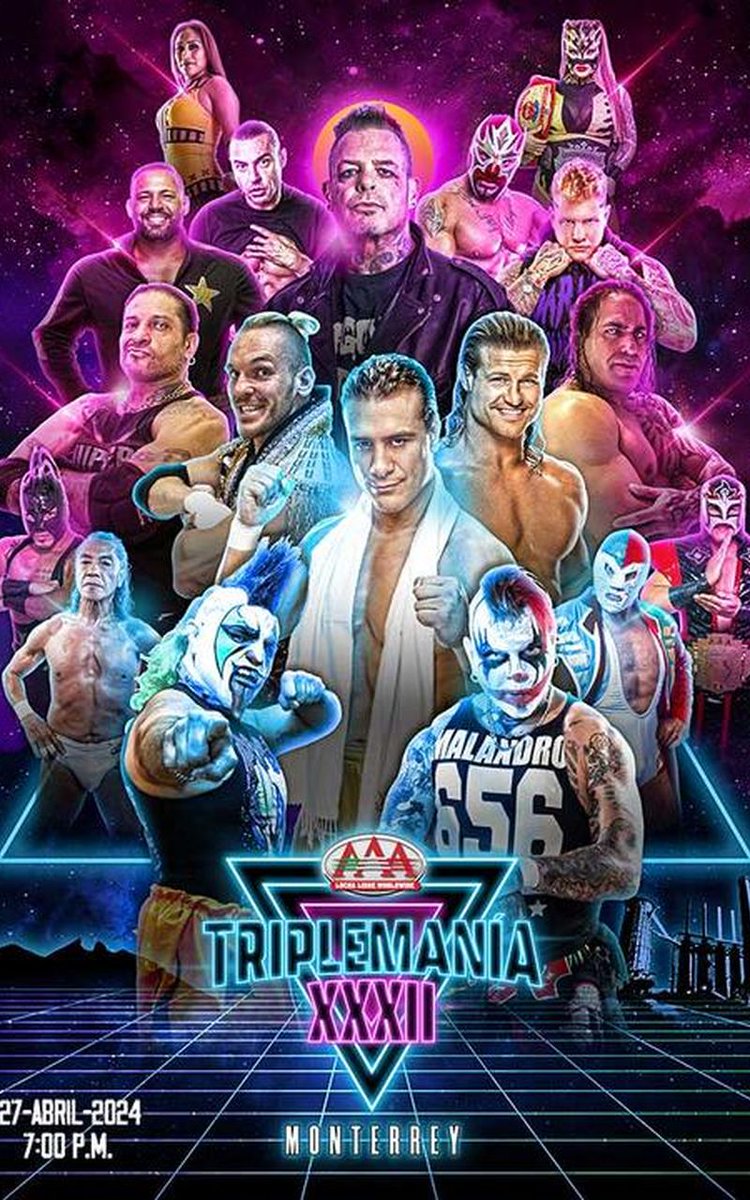 💥Triplemanía XXXII Monterrey GIVEAWAY!!!!💥

I am giving away (3 CODES) to watch <a href="/luchalibreaaa/">Lucha Libre AAA Worldwide</a>  Triplemanía XXXII FOR FREE on @FiteTV TONIGHT!!! 

To ENTER:
💥 REPOST 
💥 FOLLOW ME
💥 COMMENT " I WANNA WATCH #TriplemaniaXXXII" below! 

THIS IS A SUPER FAST GIVEAWAY AND IT ENDS