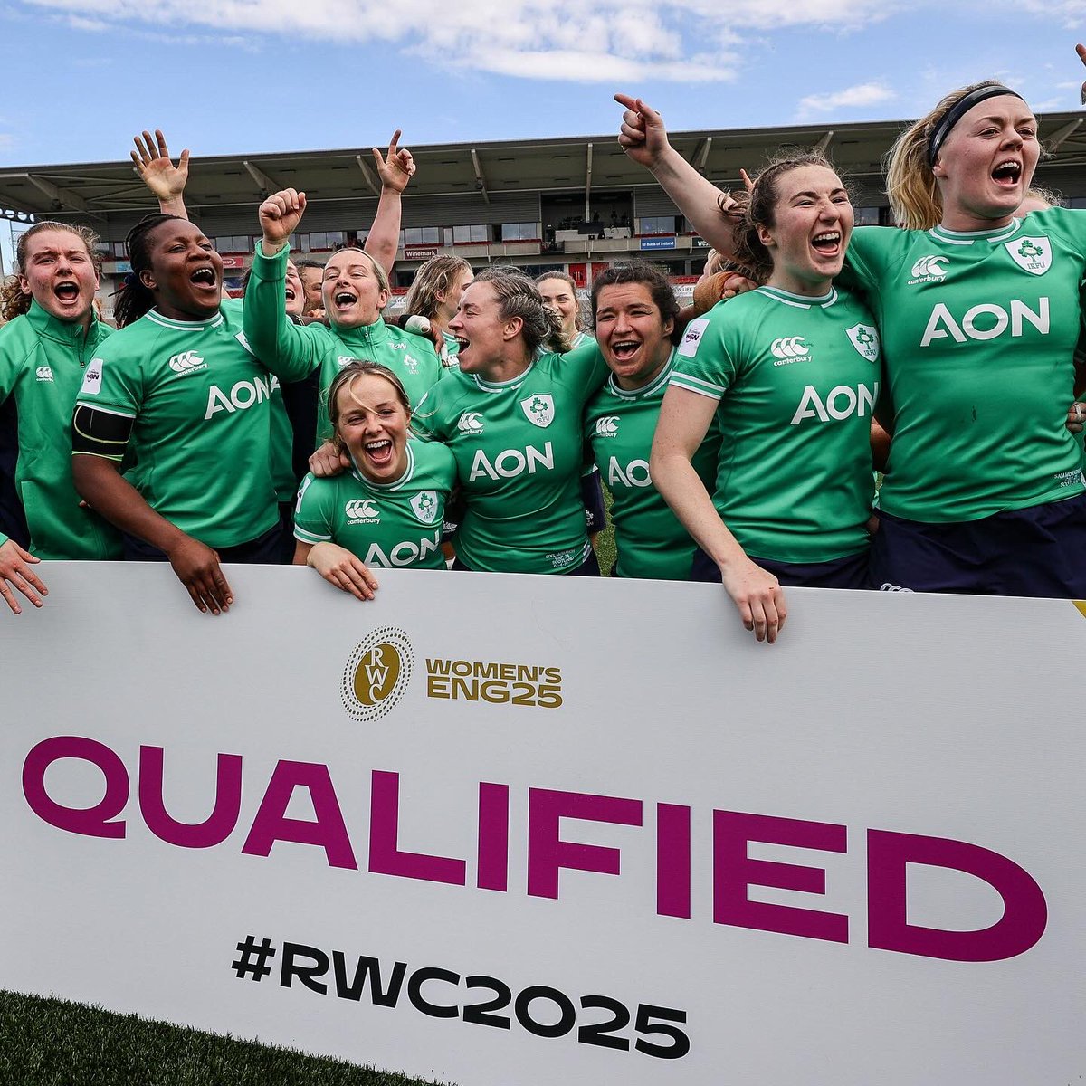 Bring on Rugby World Cup 2025! 🔒

#IrishRugby #WeAreIreland