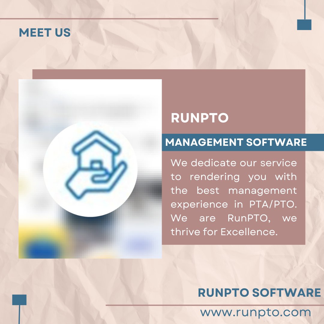 RunPTO, your go-to software for smooth PTA management
Choose RunPTO, Choose Excellence

#runpto #PTA #PTO #Boosterclub #ptamanager #ptamanagement #software #managementsoftware