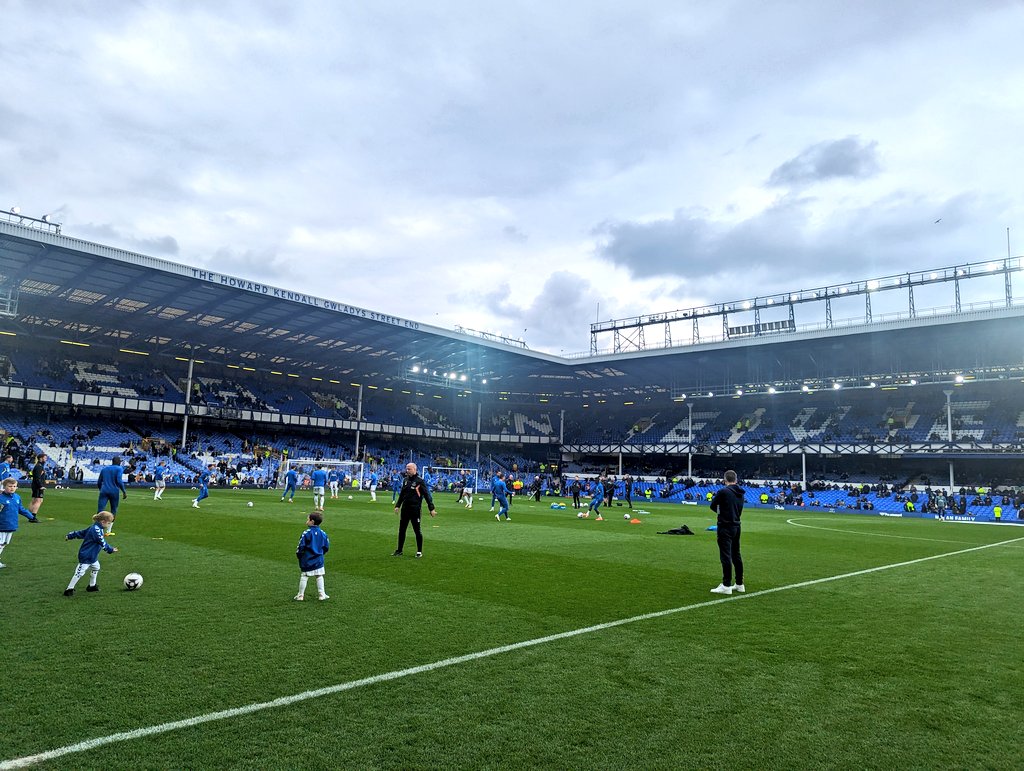 Luton's defeat means Everton will need just one point from their remaining four games to secure their status in the Premier League for another season. That will be Goodison Park's final season of football. 🥹