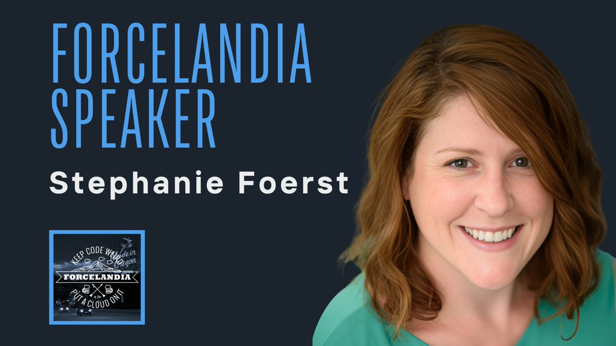 Forcelandia's tweet image. Exciting news! Stephanie Foerst will be speaking at #Forcelandia2024! @stephaniefoerst
Join us in Portland on July 10-11, where Stephanie will share her expert insights on the cutting edge of tech.
Get ready to #KeepCodeWeird and #PutACloudOnIt!