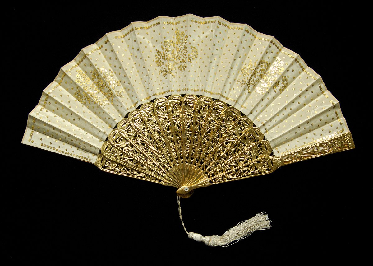 Fan, 1860–69. The MET.