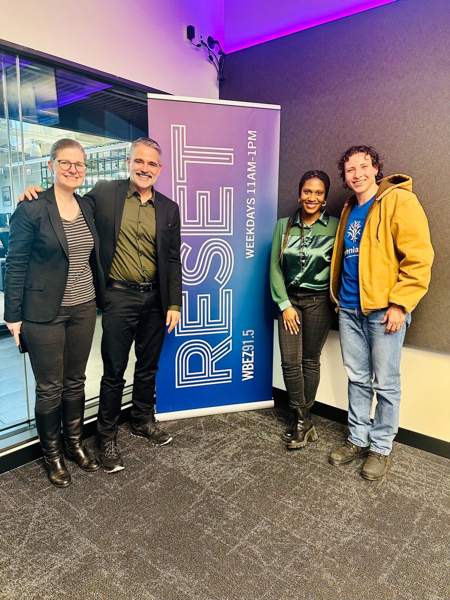 Our President and CEO, Michael Davidson, Pablo Rodríguez & @KarenRWeigert joined @SashaAnnSimons on @WBEZreset last Wednesday to talk about the mission of Openland's TreeKeeper program and the benefits of promoting urban forestry. Tune in: ow.ly/6AgQ50RpGzO
