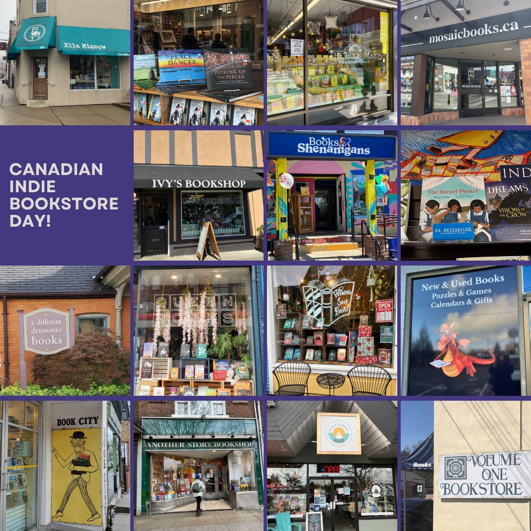 orcabook's tweet photo. Happy Canadian Independent Bookstore Day! 📚

Orca is proud to sponsor #CIBD2024. Join us in thanking indies nationwide for all that they do!

Learn more: https://t.co/P6n9Sru2eY https://t.co/pNHlDE1XlS