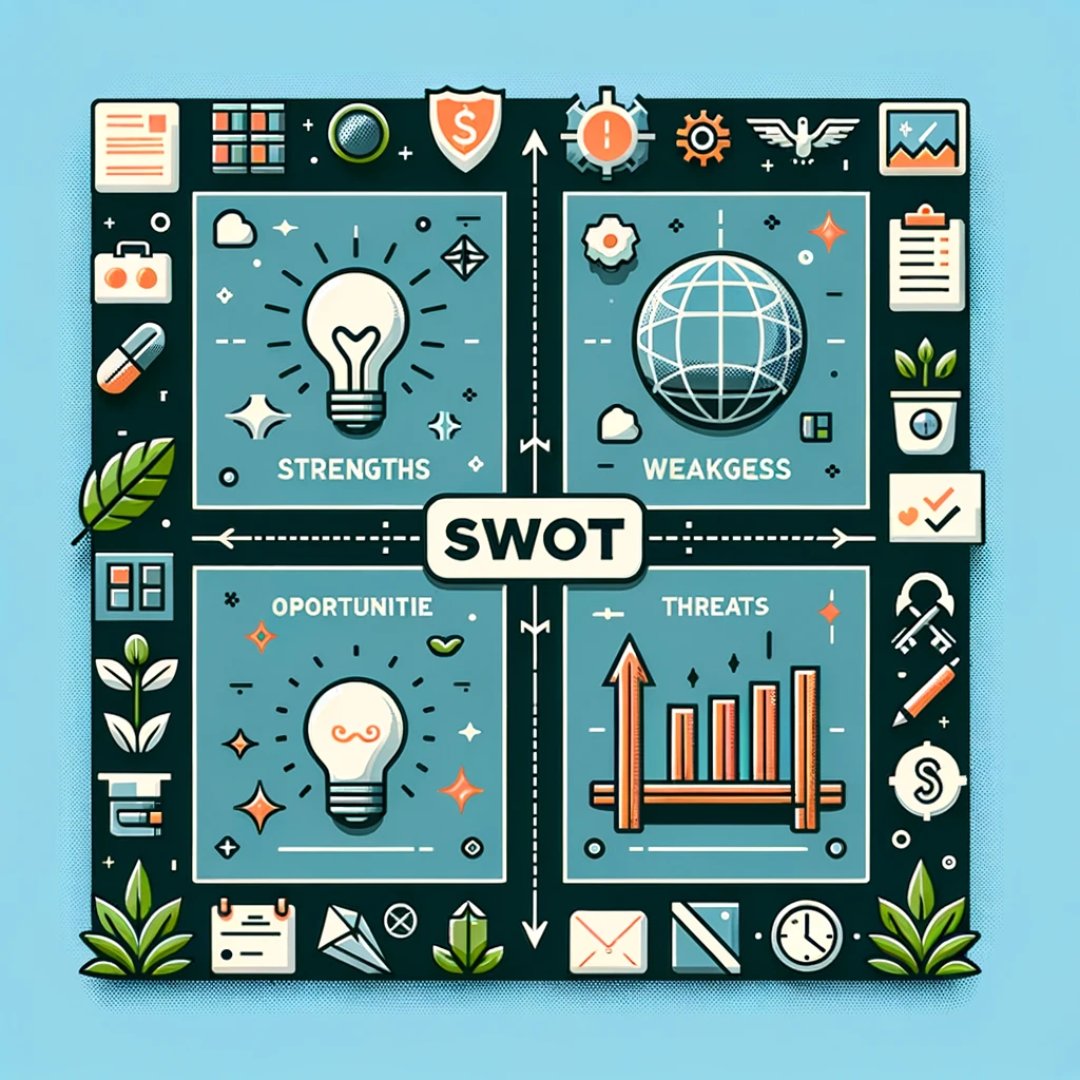 Dive into strategic planning with our SWOT analysis guide for startups! 🚀 Uncover strengths, tackle weaknesses, seize opportunities, and anticipate threats. Perfect for founders ready to strategize and succeed. #StartupStrategy #SWOTAnalysis #BusinessGrowth #EntrepreneurGuide