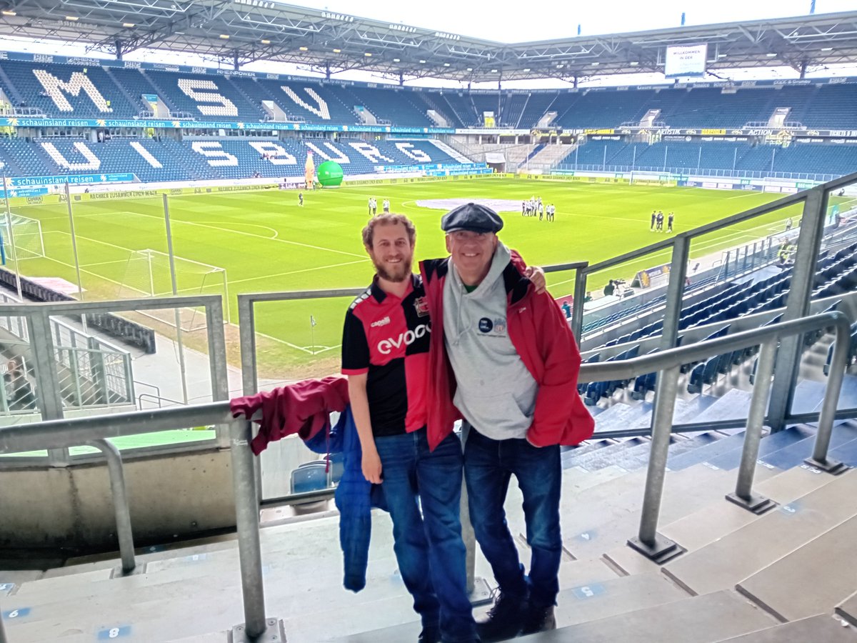 AWilsonmhealth's tweet photo. First visit to MSV Duisburg. Loved it!
GK 24 Braune our m.o.m.
Fab stadium, great fans and a 3-1 win
#sheffieldissuper on tour
#3liga #MSVSVS #Germany #bundesliga https://t.co/MrFGez4coS