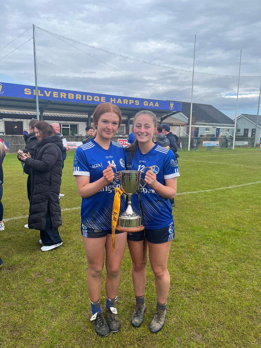 Ulster Minor Platinum Champions Crowned 🏆

Congratulations to Sarah Clarke & Katie O’Meara and the entire Cavan U18 team for their triumph over Donegal today, securing the Ulster Platinum title! 🌟👏 

#gaeilanchabháin #gaelsabú #borntoplay #oneclub