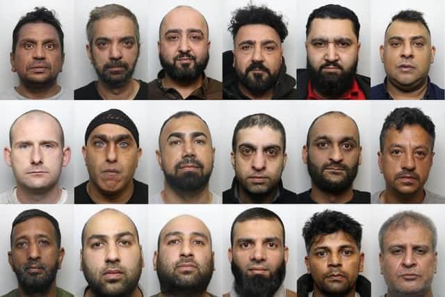 24 MEN JAILED FOR THE RAPE AND TRAFFICKING OF 8 GIRLS in KIRKLEES 

The child sexual abuse happened between 1999-2012. Another stain on Britains institutions!

Khurum Raziq, - 22 years

Nasar Hussain - 18 years

Zafar Qayum, 44 - 30 years
 
Ansar  Qayum, 47 -20 years
 
Mohammed…