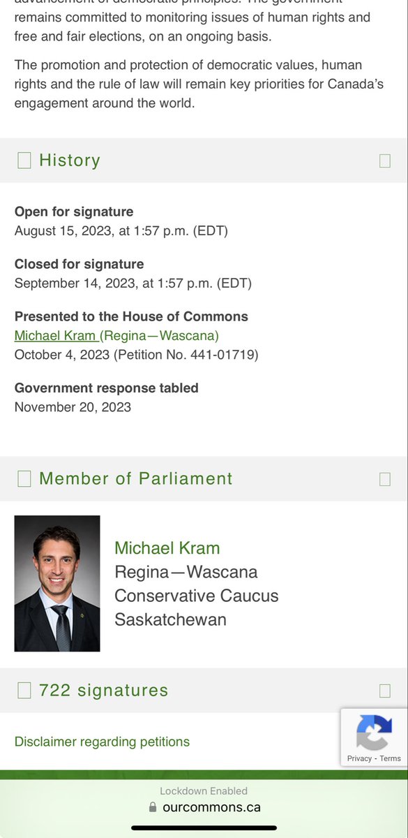 @ShehryarReal 🚨Canadian brothers, sisters and Overseas Pakistanis, please follow up on @MichaelKramSK’s E-Petition 4547👇 ourcommons.ca/petitions/en/P…