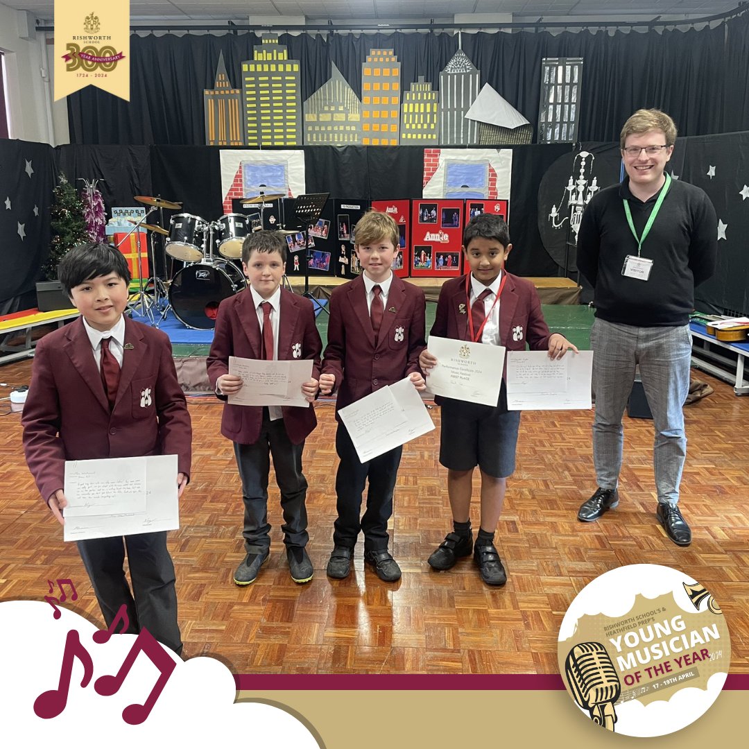 🎶 YMOTY!

Thank you to everyone who came down to support our Young Musicians in their finalist concerts last week, and a big well done to all of our winners and to all the performers who shared their musical talents with us last week!

#youngmusician #rishworthschool