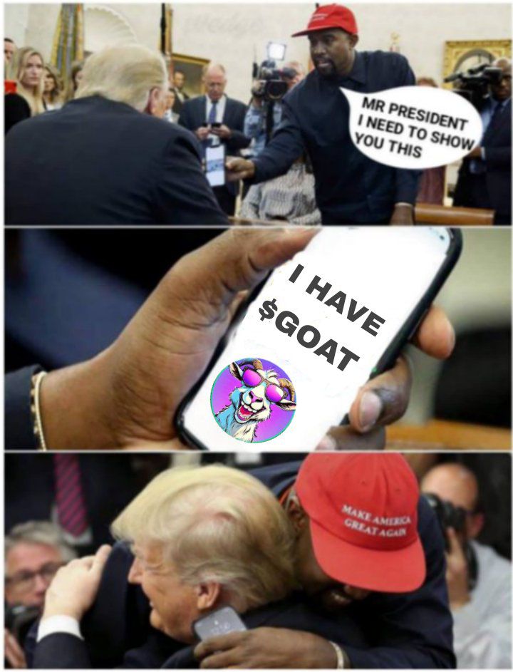 optimall_0's tweet photo. @goatcoinworld My second meme entry sir
@goatcoinworld
#MemeContest #ContestAlert
#Memecoin2024 #Memesolana https://t.co/US7sANAMNC