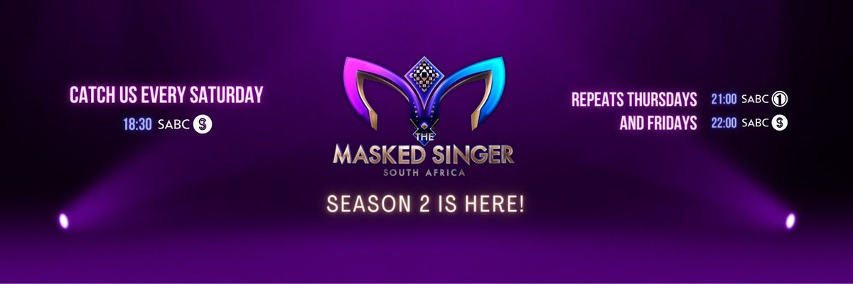 Guys.. the @MaskedSingerZA is about to start at 18h30 on SABC 3. Join the conversation on this hashtag #MaskedSingerSA and stay tuned to the fun and mystery 😺🎭