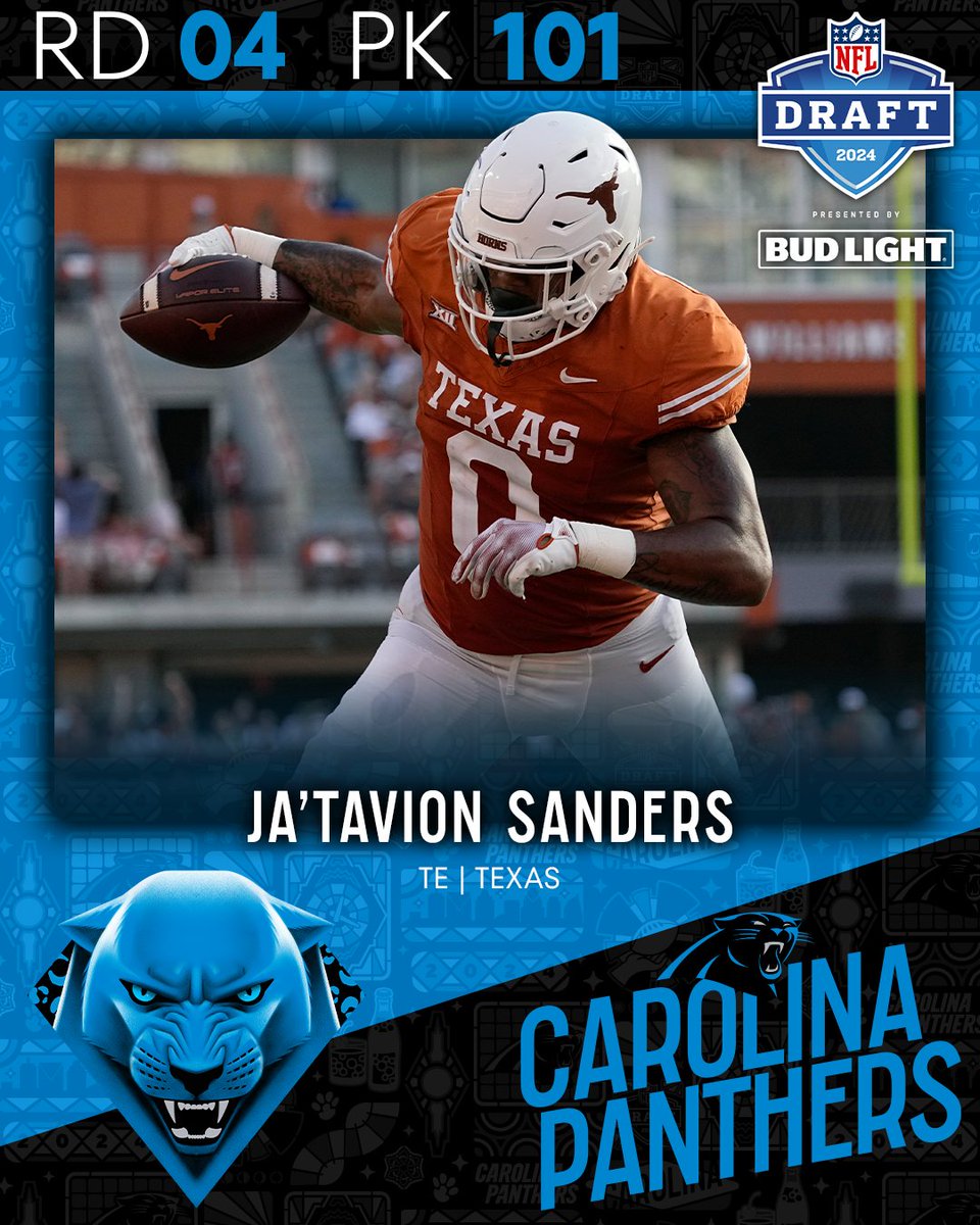 Kicking off the final day with a bang! @Jatavionsanders to the Panthers!