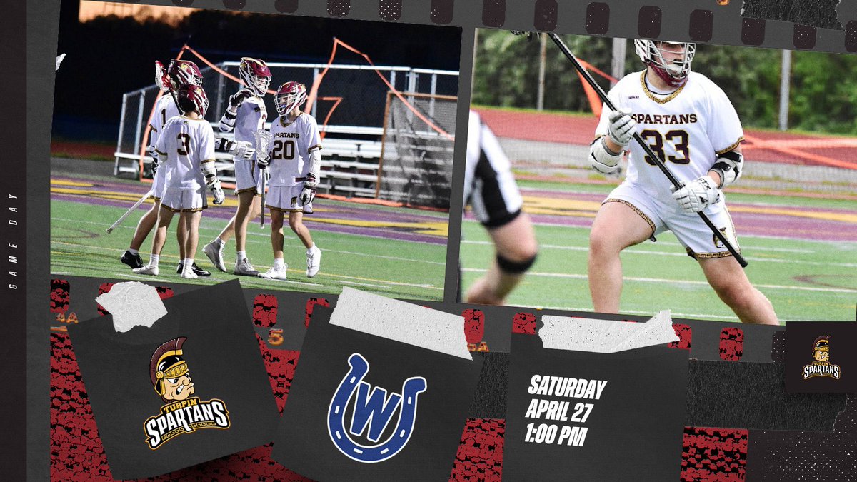 🚨GAMEDAY🚨
🆚Wyoming
📍Wyoming High School
🏟️Bob Lewis Stadium 
⏰1:00 PM

#GoSpartans #Turpin