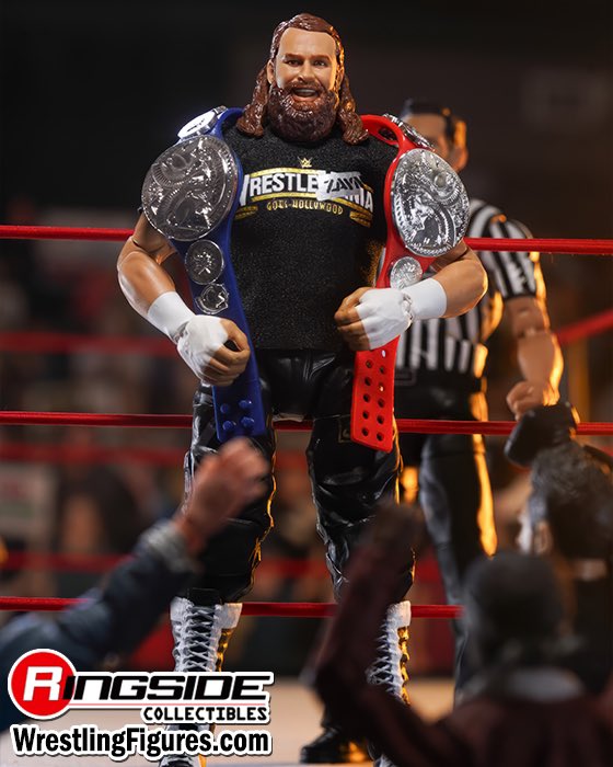 Sami Zayn and Kevin Owens defeated The Usos in the main event of WrestleMania 39 and became Undisputed Tag Team Champions! 🤩 Relive this #WrestleMania Moment with @Mattel @WWE Ultimate Edition 21 Sami Zaun & Kevin Owens! Shop Now at Ringsid.ec/WWEUltimateEdi… 📷 @KingdomFigure…