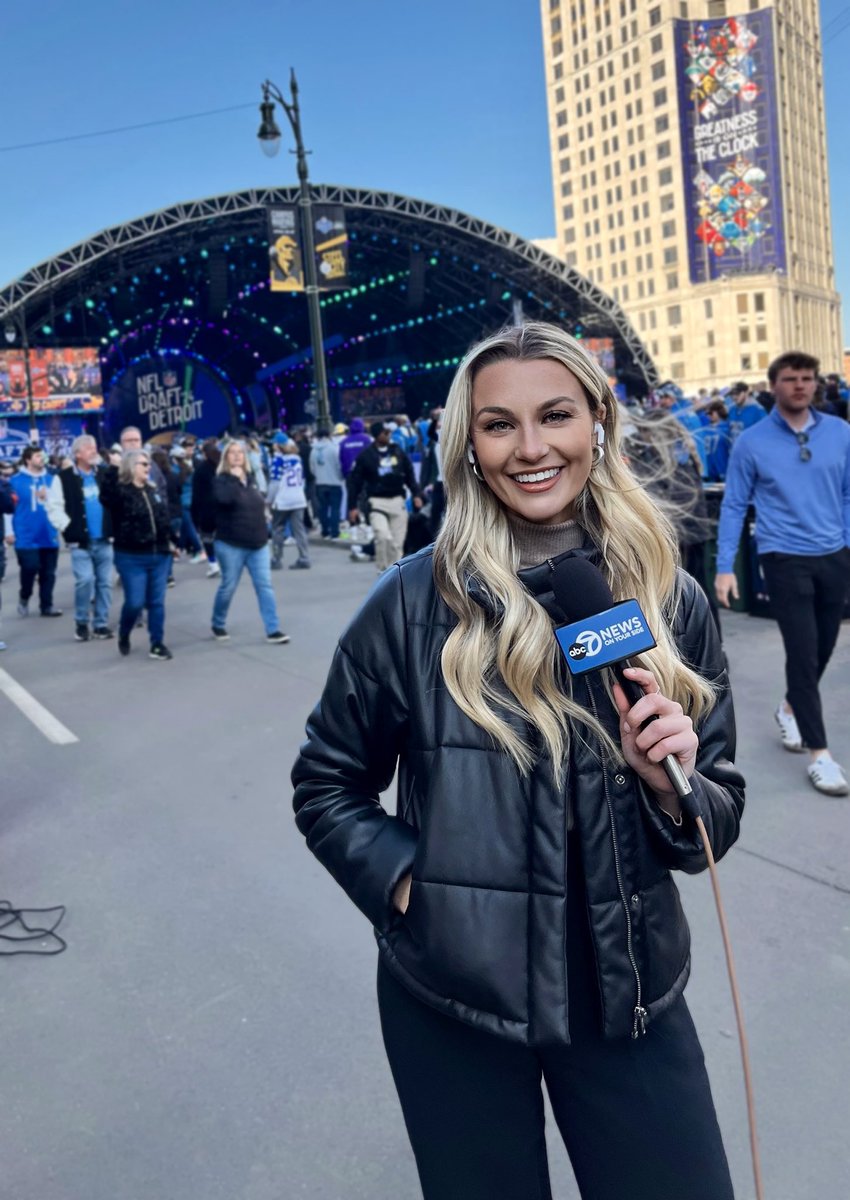 Life is funny. A year ago, you’re watching the NFL Draft on TV wondering if you’d ever have the chance to cover it. Yesterday, you wrap up two days of coverage from your hometown. It’s been the honor of a lifetime, Detroit! Draft #1 is going to be hard to beat.