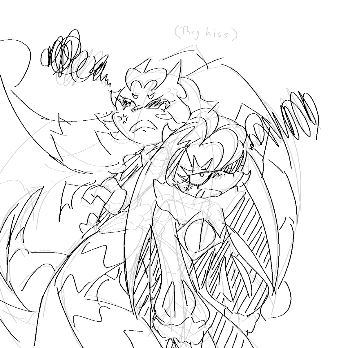 lycheedragon's tweet photo. exes. rivals. yuri jesters #shadowlychee #lovetricks #cookierunkingdom #cookierunovenbreak https://t.co/GzwigFqEs0