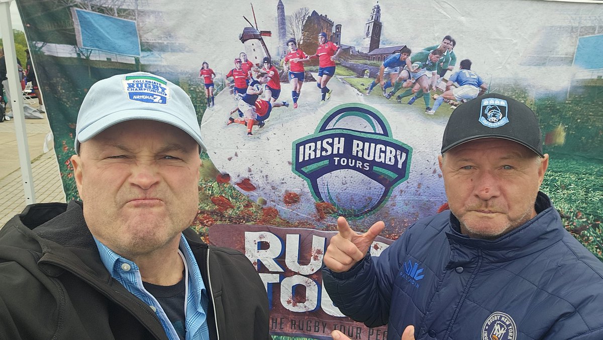 With @lizardrugby at #CRC7s by the @irishrugbytours tent - looking for the legend that is @ghook.

@ncrrugby ##college7s #collegerugby #ToughGuys