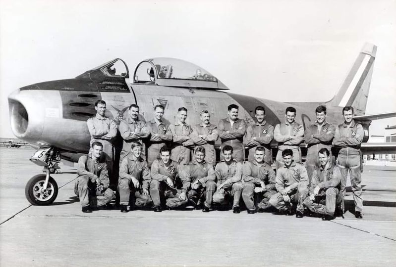 SAAF Canadair Sabre 6, Sabre pilots