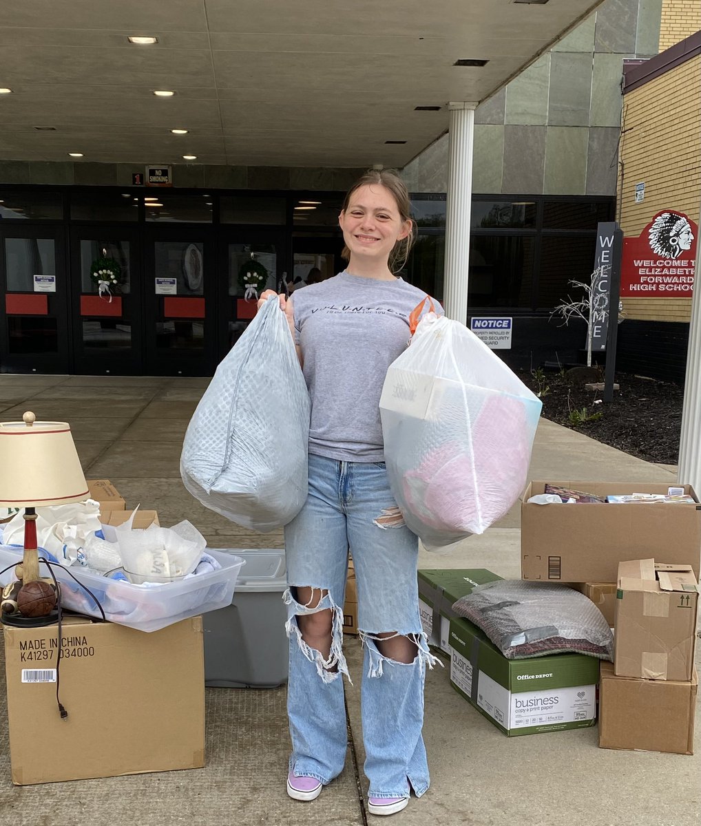 Annual Donation Drive - The EFHS LEOs thank you for your support!!      ❤️🦁🖤