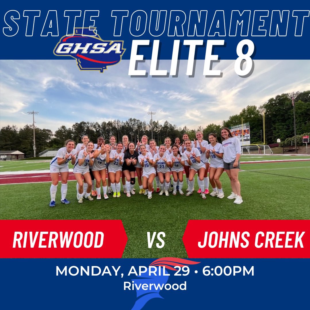 Home Sweet Hoskyn Stadium! 
We’re hosting the <a href="/OfficialGHSA/">GHSA</a> Girls Soccer Elite 8 State Playoff game at HOME on Monday and we need our fans to pack the stands. Make your plans!

Please note:
Tickets are on GoFan.
Clear bag policies will be in place. 
<a href="/MadisonFletch/">Madison Fletcher</a>