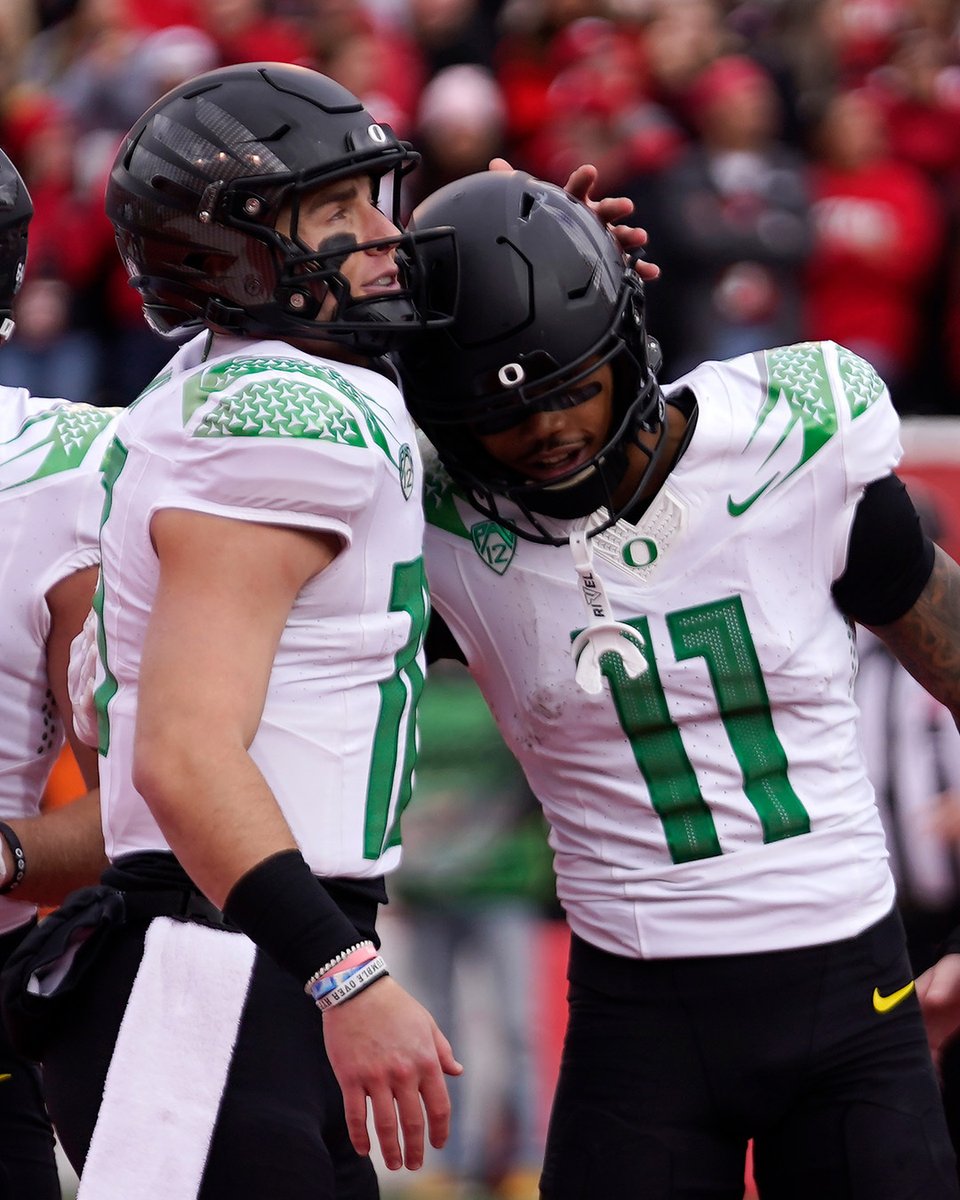Bo Nix &amp; Troy Franklin back together in Denver. 🤞