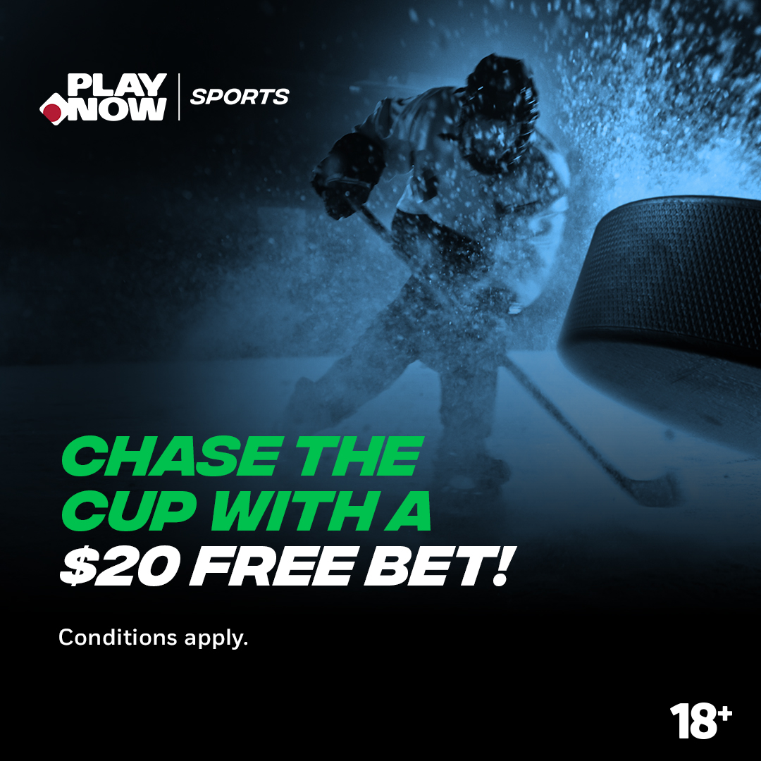 Celebrate Winnipeg Jets playoff hockey with a $20 free bet🎉 Deposit and wager $5 and receive a $20 free bet! Details: bit.ly/44eRzqs PlayNow is a presenting partner of the 2024 @NHLJets Playoffs 18+
