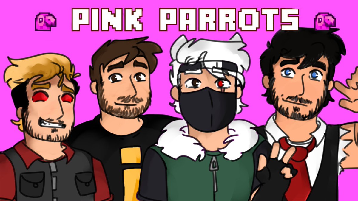 1,000th post!! That definitely means Pink Parrots are going to win!! /hj
#tangotekfanart #impulsesvfanart #ethoslabfanart #skizzlemanfanart