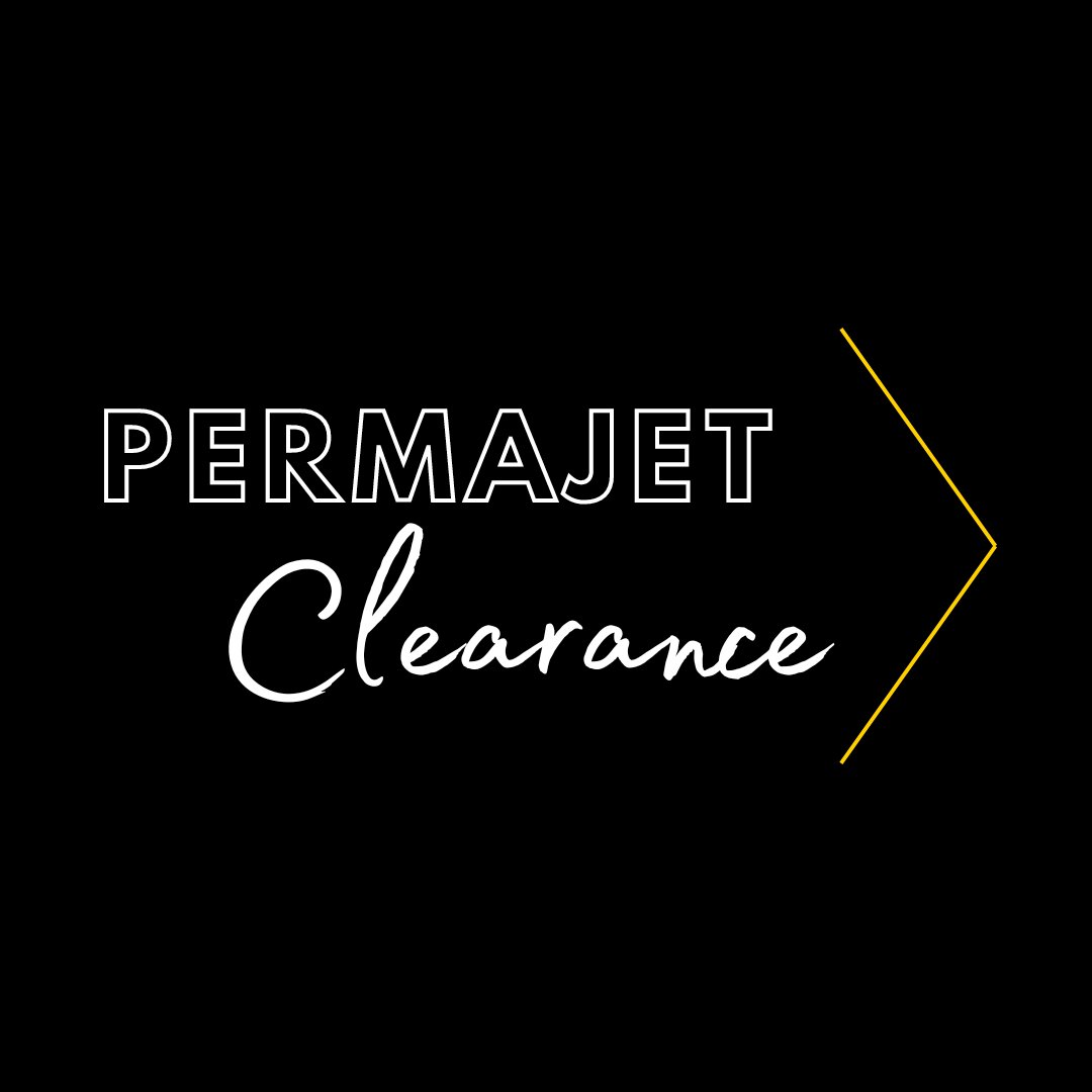 🌻 PermaJet Clearance Page🌻 Pick up a selection of inkjet products at reduced prices 👉 bit.ly/3RD2Hr8 ✔️ One-off special makings ✔️ Selection of end of line papers ✔️ Products with imperfect packaging