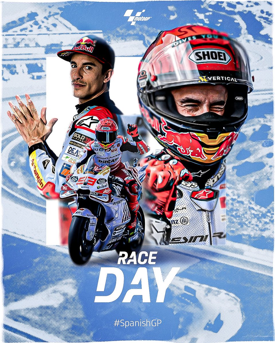 IT'S RACE DAY IN JEREZ! 🙌 Are you readyyyyyyyy? 👊✊ #SpanishGP 🇪🇸