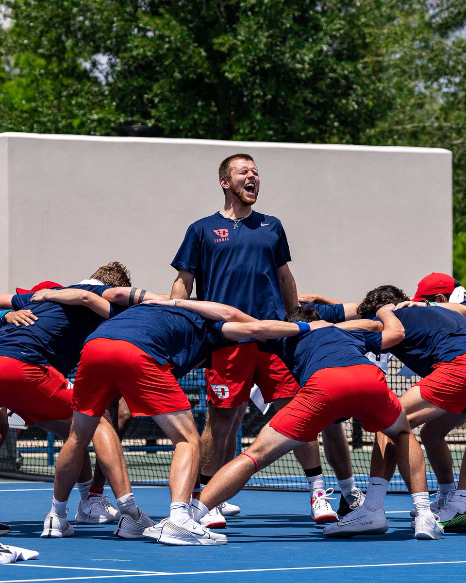 DaytonFlyers's tweet photo. HEADED TO THE ‘SHIP 👀

@UDFlyerTennis play for the conference title at 10AM tomorrow. https://t.co/ngT7d0SFSN