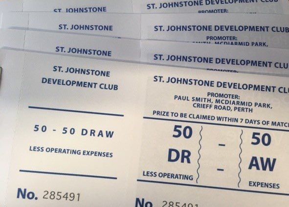 The winning ticket in today's 50/50 draw was ticket number 343102. The prize of £703 has been claimed. Thank you to everyone who bought tickets.