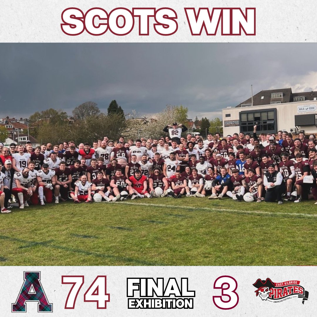 #SCOTSWIN in Scotland!! A massive thank you to the East Kilbride Pirates for their hospitality, and a great game!
