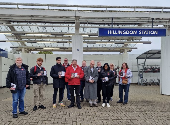 Busy day out in Hillingdon East today - lots of support for the @UKLabour candidates @BassamMahfouz & @steve_garelick. Only 5 days to go to send a message to the Conservatives and vote for a fairer, safer & cleaner Hillingdon 🌹
